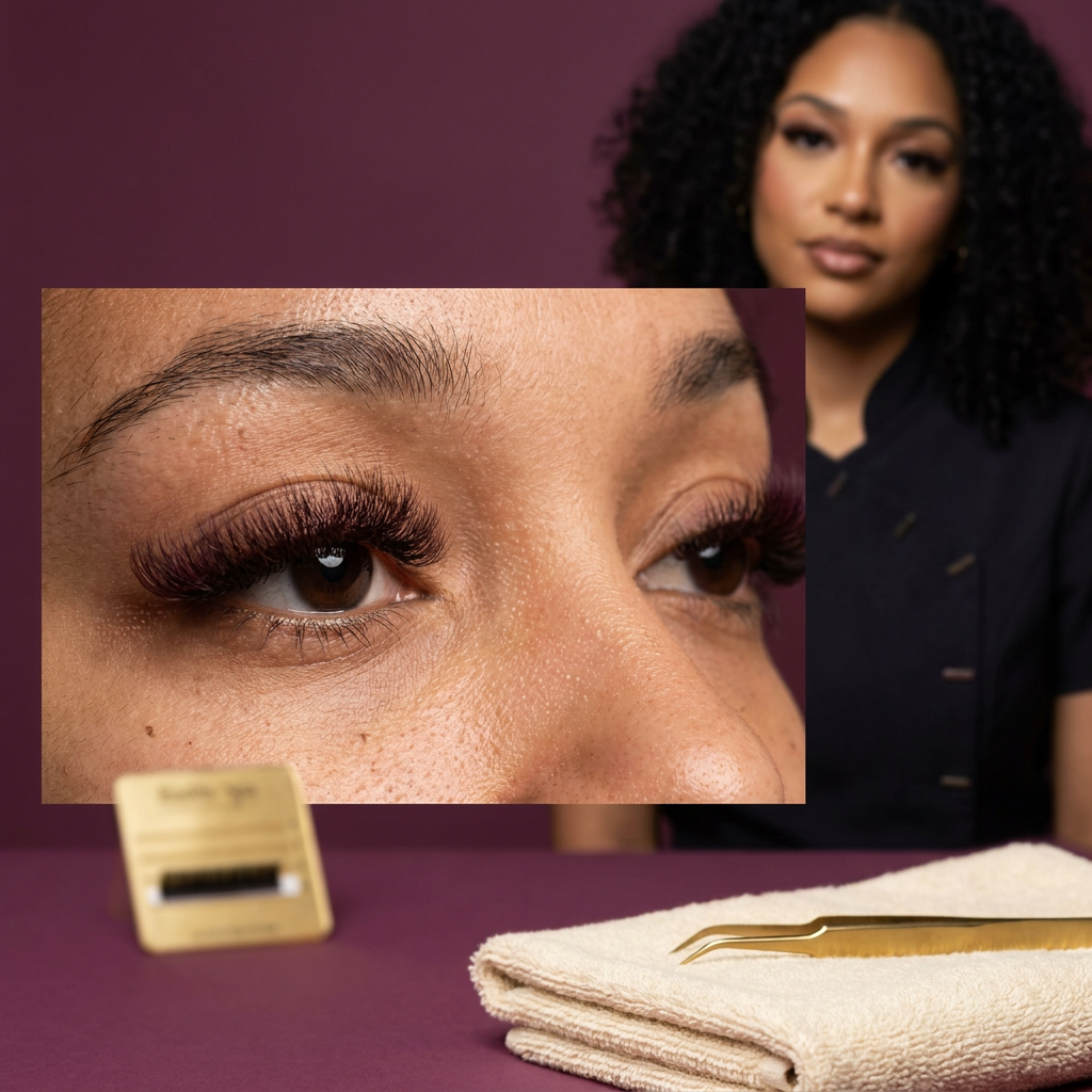 Volume Lash Full Set at Baddie Spa