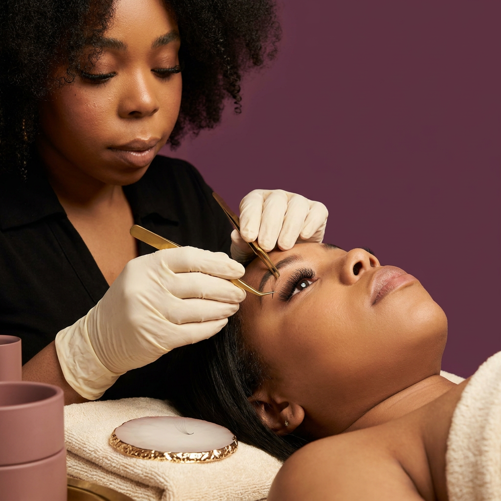 Volume Lash Full Set at Baddie Spa